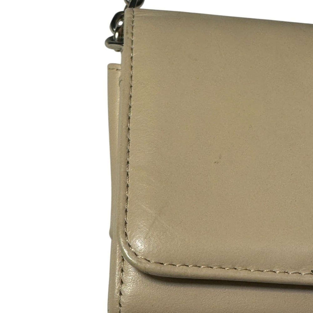 VALENTINO BY MARIO VALENTINO Bianca Leather Continental Wallet removable chain - Picture 5 of 16